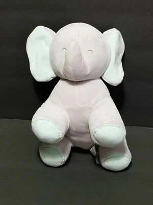 Peluche Carters Child of Mine Musical Elefante Gris Peluche Orejas Verdes Estrella Foto 1 de 4