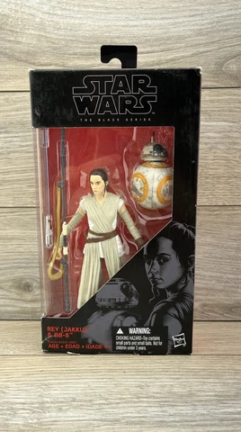 Hasbro Star Wars The Black Series 6-Inch Rey Jakku and BB-8 Action Figure Cover