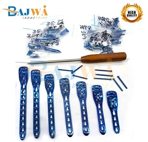 Proximal Humerus locking Philos Plate 3.5mm Titanium Set 4 to 10Holes Set 128pcs - Picture 1 of 4
