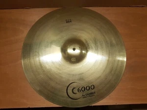 90's CAMBER C 6000 20" RIDE CYMBAL - made in  CANADA - Picture 1 of 4