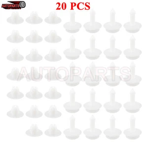 For Chrysler Dodge 6505292AA White Car Door Shell Trim Panel Clip Retainer x20 - Picture 1 of 6