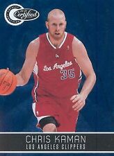 2010-11 Totally Certified Blue Clippers Basketball Card #33 Chris Kaman/299