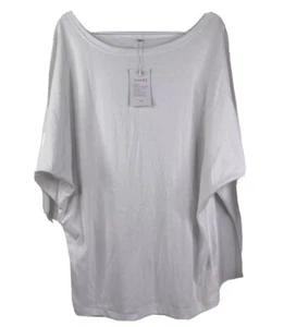 Unbranded Womens Small White Dolman Sleeve Shirt - Picture 1 of 7