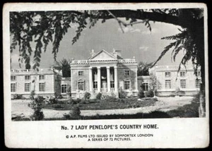 Somportex - 'Thunderbirds (B&W 90mm x 64mm)' (1966) - Lady Penelope's Country... - Picture 1 of 1