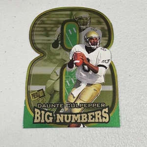 1999 Press Pass DAUNTE CULPEPPER #BN7 Big Numbers Rookie RC Die Cut Card Vikings - Picture 1 of 3