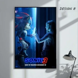 Sonic 3 Official Movie Poster – Perfect Gift for Kids & Friends - Picture 1 of 6