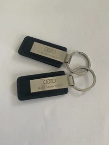 USED AUDI KEYCHAIN RING SET "18 YEARS ON EBAY" - Picture 1 of 2