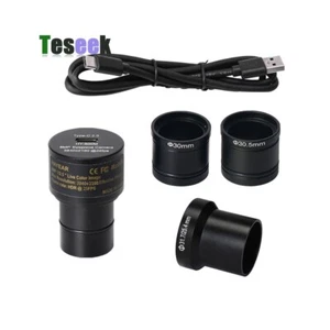 HY-800M Digital Electrónico Ocular FHD 4K Microscopio Cámara para Telescopio te12 - Imagen 1 de 8