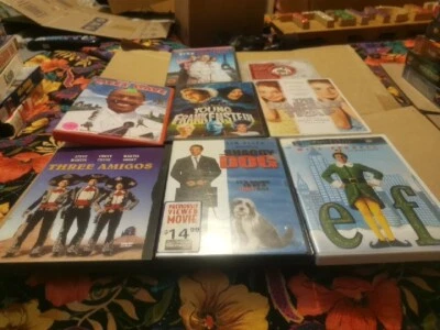 Lot Of 8 Comedy Dvd Excellent Condition Pink Panther, 3 Amigos, Elf, And More!  - Image 1 of 4