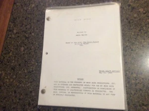 MOON SONG BY MENNC MEYJES REVISED MAY 31, 1985 SCRIPT - Picture 1 of 3