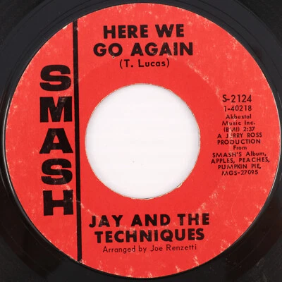 Jay And The Techniques – Keep The Ball Rollin' / Here We Go Again 45 rpm S-2124 - Image 1 of 4