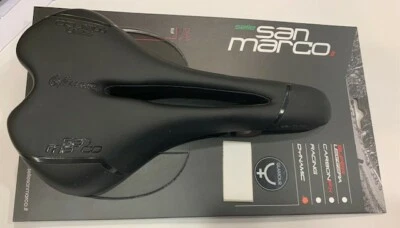 SILLA DE MONTAR DE MUJER SELLE SAN MARCO ERA DINÁMICA NEGRA/NEGRA ABIERTA NUEVA Foto 1 de 2