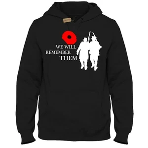 We remember them Hoody Kapuze XS -XXXL Remembrance day - Bild 1 von 1