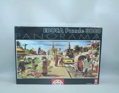 🧩NUOVO: Educa Puzzle Global World 3000 pezzi jigsaw🧩 - Immagine 1 di 4