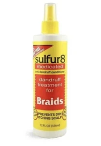 Sulfur 8 Medicated Dandruff Treatment for Braids 12 oz - Picture 1 of 1