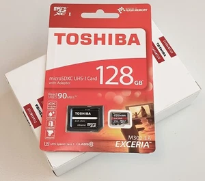 128GB MicroSDXC Toshiba M302-EA - 10er Box (10 x 128GB) - Bild 1 von 3