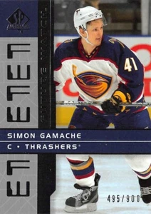 2002-03 SP Authentic #209 Simon Gamache RC /900 - Picture 1 of 2