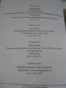 Catalogue 1999 Art Arabe provenant de la collection de Toulouse Lautrec - Picture 1 of 1
