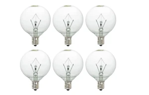 25 Watt Melt Warmer Light Bulb Wax Warmer Bulbs Long Last Lifespan 2700K 6 Pack - Picture 1 of 8