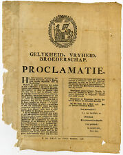 Rare Antique Print-EQUALITY-FREEDOM-BATAVIA-NETHERLANDS-Langen-1798