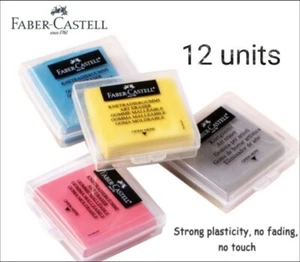 Faber-Castell Cancellatore Impastabile 100% Gomma Assorbente Arte Originale - 12 Unità - Foto 1 di 3