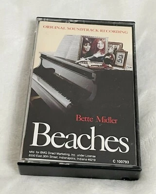 Atlantic Records, Vintage Beaches Original Soundtrack Cassette Tape, 1988 Foto 1 de 4