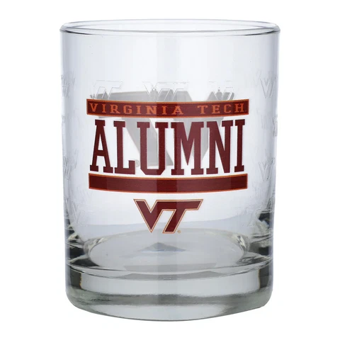 Virginia Tech Hokies 14oz. Repeat Alumni Rocks Glass Cover