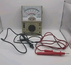 Vintage Speco Analog Multimeter Tester Type F-72 With Leads - Working - Picture 1 of 8
