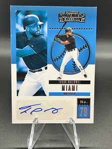 2020 Isaac Galloway Panini Contenders - Contenders Autographs #CA-IG