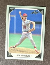 1991 Leaf #460 Bob Tewksbury Baseball Card Free Shipping