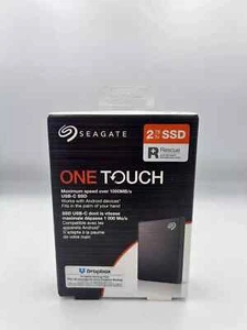 Seagate One Touch External SSD 2TB - Black - Picture 1 of 3