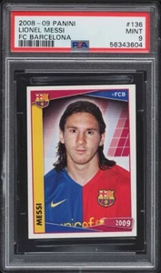 2008-09 Panini Fc Barcelona #136 Lionel Messi Fc Barcelona PSA 9 - Bild 1 von 2