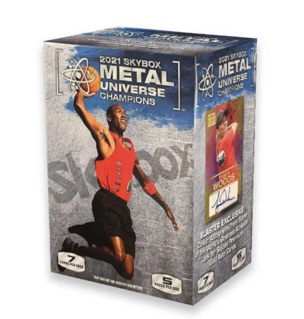 Skybox 2021 Metal Universe Champions Blaster Box - 35 Cards