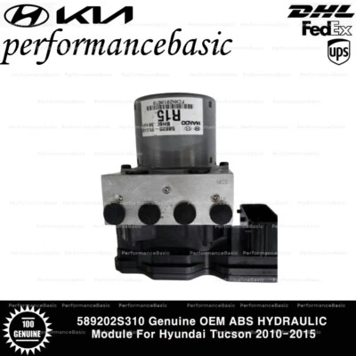 589202S310 Módulo hidráulico ABS genuino OEM para Hyundai Tucson 2010-2015 Foto 1 de 2