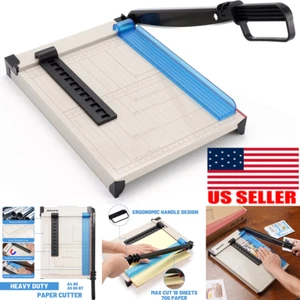 Paper Cutter A4 Paper Trimmer 12” Cut Length 12 Sheet Capacity - Picture 1 of 11