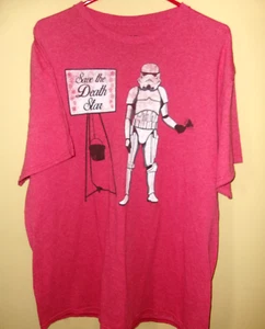 Men's STAR WARS T-Shirt XL Length:30" FREE SHIPPING - Picture 1 of 4