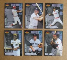 2001 TOPPS AMERICAN PIE BASEBALL PROFILES IN COURAGE INSERT CARDS PICK CHOOSE