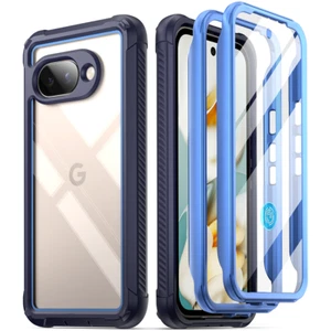 Funda Poética para Google Pixel 9A 5G Pantalla Integrada Resistente Transparente Cubierta Azul - Imagen 1 de 6