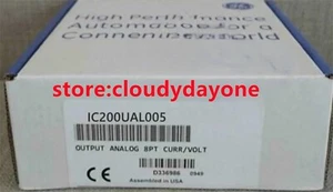 New In Box GE Fanuc IC200UAL005 Fanuc Analog Output Module IC200UAL005 - Picture 1 of 2