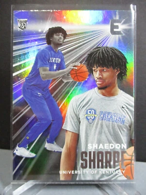 2022-23 Panini Chronicles Draft Picks Essentials #17 Shaedon Sharpe RC Kentucky - Image 1 of 2