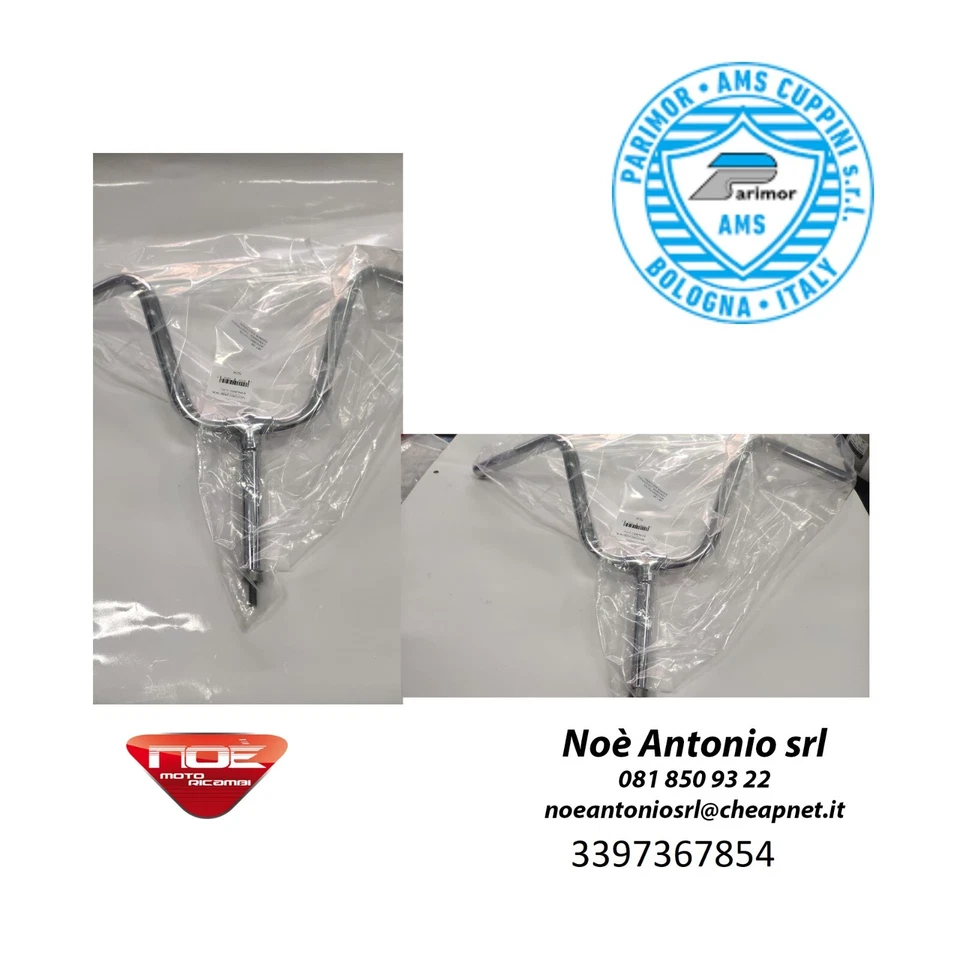 Manubrio per PIAGGIO CIAO PX CROMATO D.21 COD 5234 r.o 267894 - Immagine 1 di 1