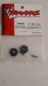 Traxxas 4954 Wheel Hubs Hex w/Axle Pins (set of 2) 2.5x12mm - Picture 1 of 1