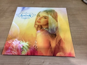 Addison Rae - Addison LP Vinyl Pink Glitter Sparkle Liquid Bad World New Mint - Picture 1 of 5