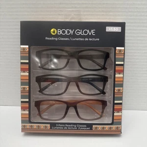 Body Glove 3-teilig +1,50 Lesebrille - Bild 1 von 3