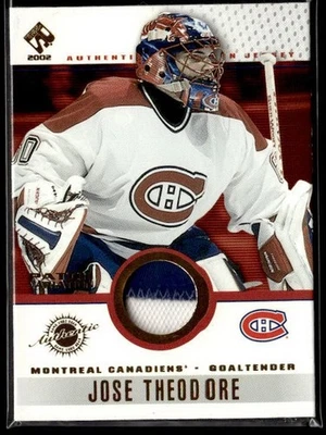 L36,774 - 2001-02 Private Stock Game Gear #55 Jose Theodore Jersey - Image 1 of 2