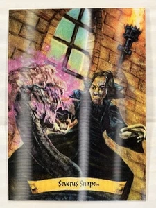 Severus Snape 2004 Harry Potter Chocolate Frog Wizard Lenticular #5 - Picture 1 of 2