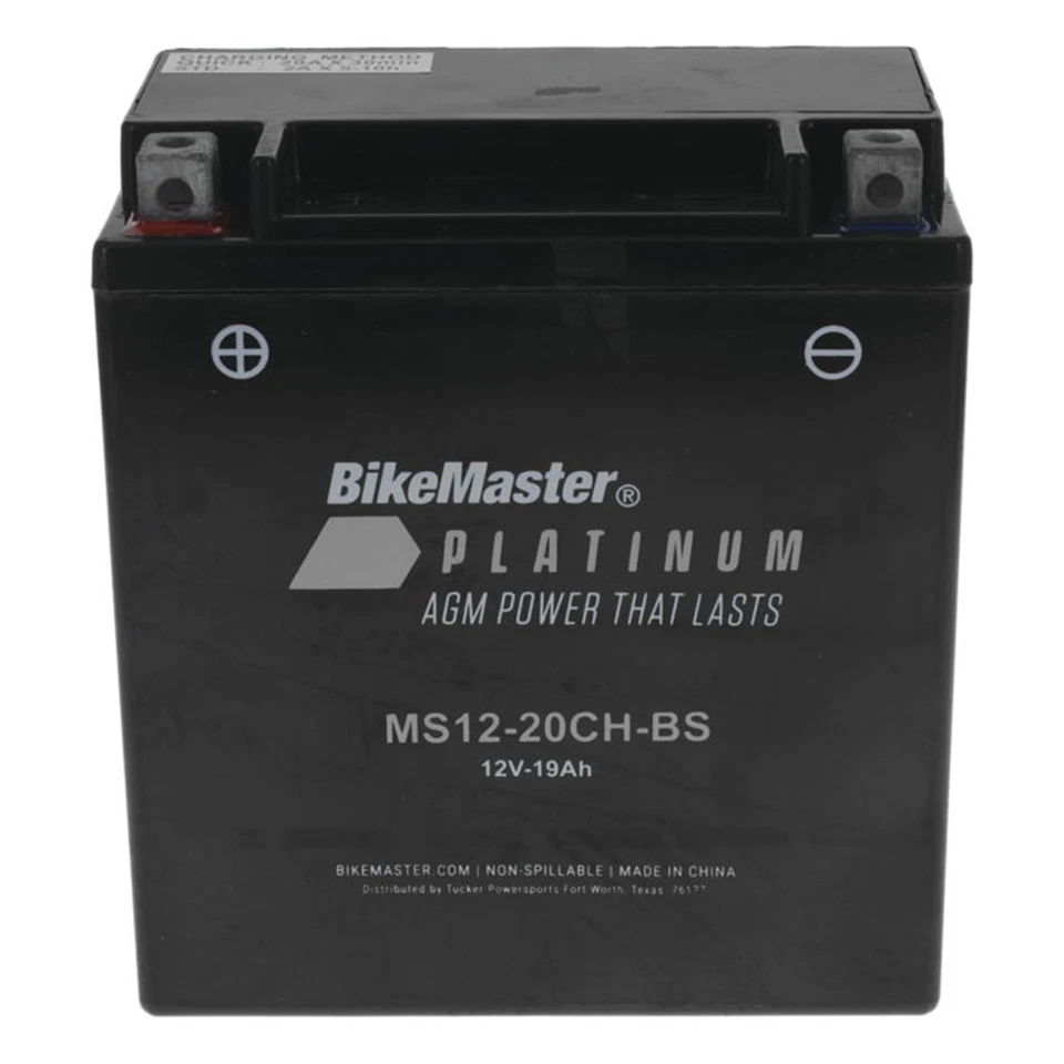 BikeMaster AGM Battery MS12-20CH-BS MS12-20CH-BS Foto 1 de 3