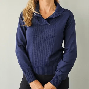 Suéter Givenchy Sport Azul Marino Talla 34 (XS) - Imagen 1 de 16