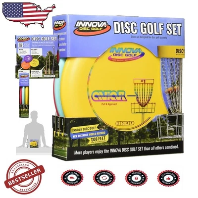 Juego de discos de golf: paquete de 3 controladores de plástico DX, gama media, putter - apto para principiantes Foto 1 de 4