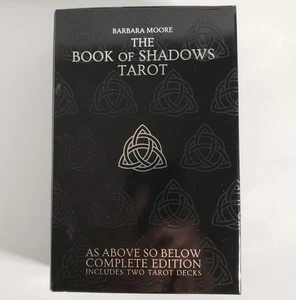 Book of Shadows Tarot Complete Edition by Barbara Moore Two Tarot Decks - Foto 1 di 10